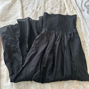 J. Crew Black Re-Imagined Dress
